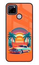 Palm Drive 80s Realme C12/Narzo 20 Glass Case