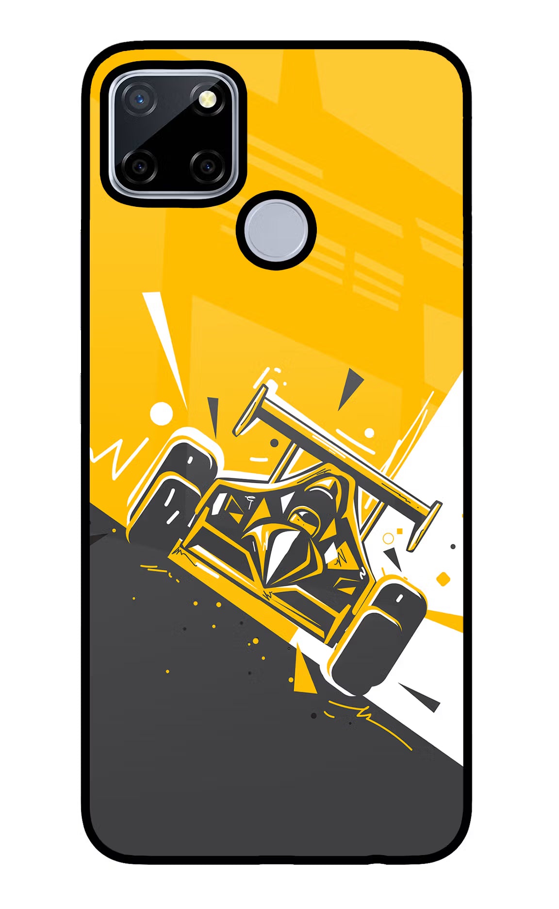 Track King Realme C12/Narzo 20 Glass Case