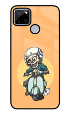 Undead Biker Realme C12/Narzo 20 Glass Case