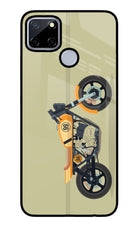 Vertical Speedster Realme C12/Narzo 20 Glass Case