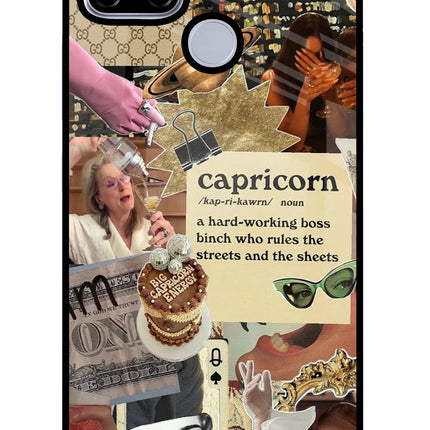 Capricorn Zodiac Realme C12/Narzo 20 Glass Case