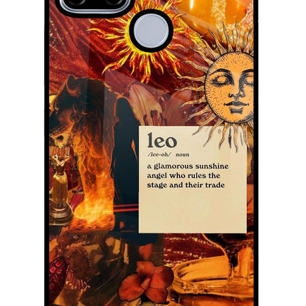 Leo Zodiac Realme C12/Narzo 20 Glass Case