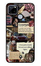 Taurus Zodiac Realme C12/Narzo 20 Glass Case