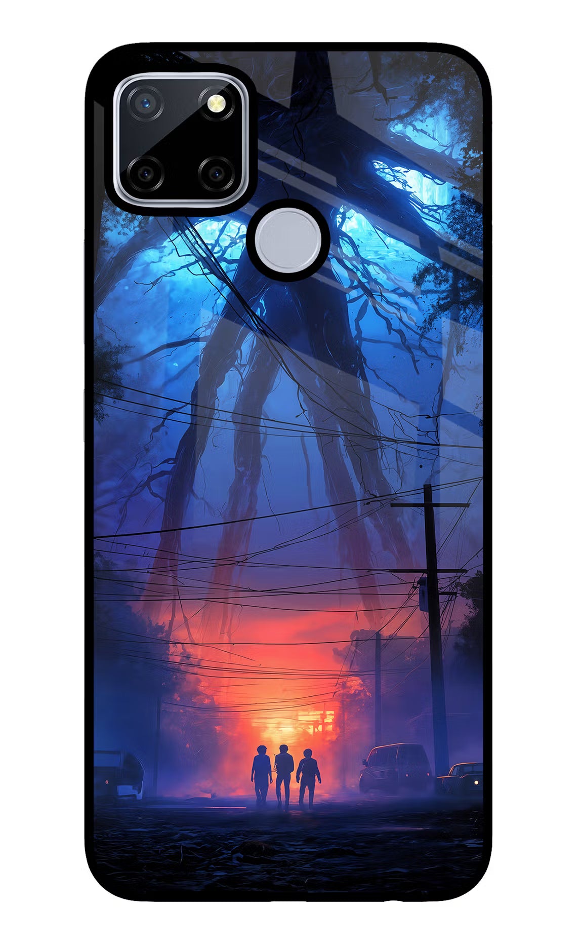 Ordinary Things Shadow Realme C12/Narzo 20 Glass Case Back Cover by Casekaro