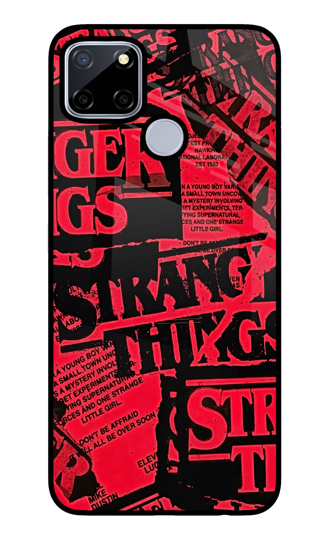 Ordinary Things Realme C12/Narzo 20 Glass Case Back Cover by Casekaro