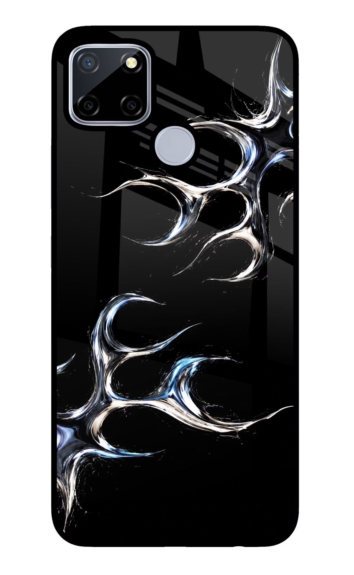 Chrome Tribal Realme C12/Narzo 20 Glass Case