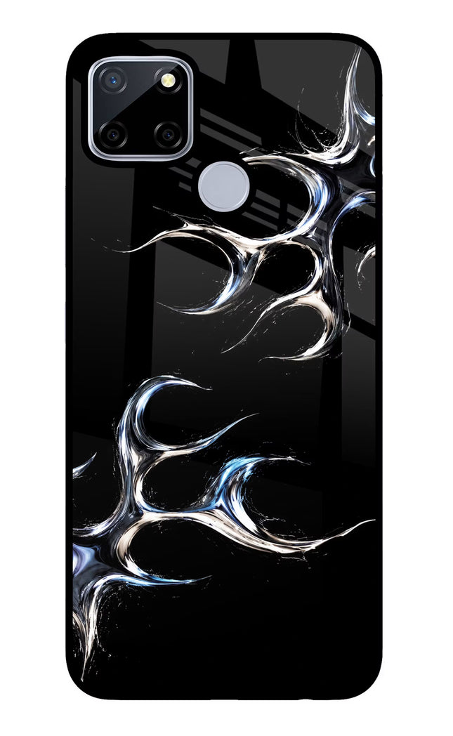 Chrome Tribal Realme C12/Narzo 20 Glass Case