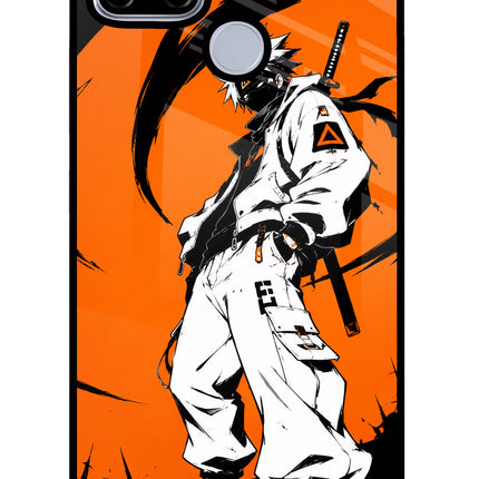 Street Samurai  Realme C12/Narzo 20 Glass Case