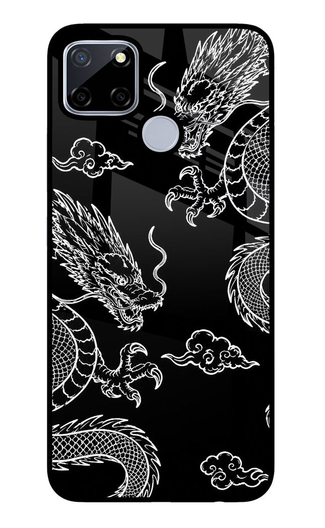 Twin Dragons Realme C12/Narzo 20 Glass Case