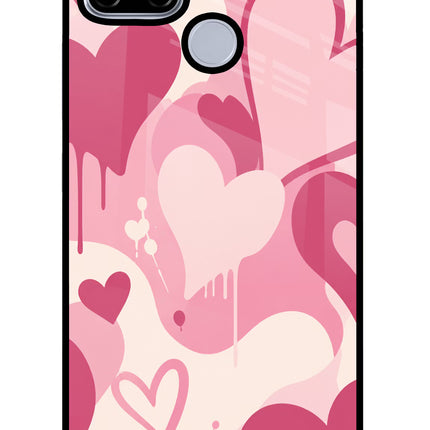 Hearty case Realme C12/Narzo 20 Glass Case