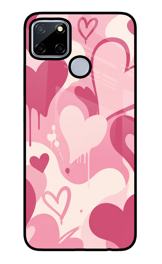 Hearty case Realme C12/Narzo 20 Glass Case
