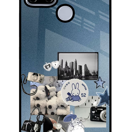 Miffy Realme C12/Narzo 20 Glass Case Back Cover by Casekaro