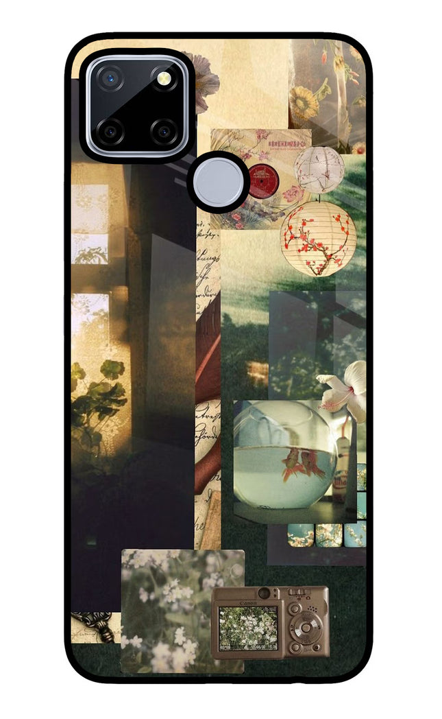 Summer Realme C12/Narzo 20 Glass Case Back Cover by Casekaro
