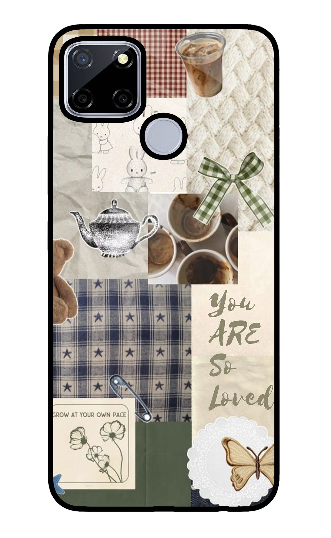 Cookie Realme C12/Narzo 20 Glass Case