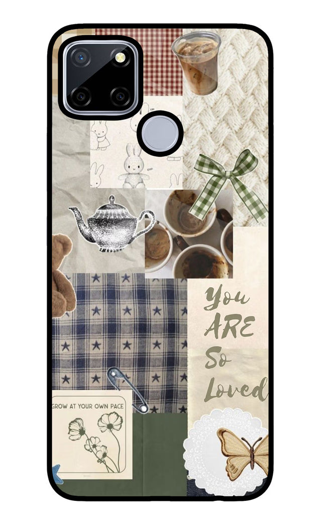 Cookie Realme C12/Narzo 20 Glass Case