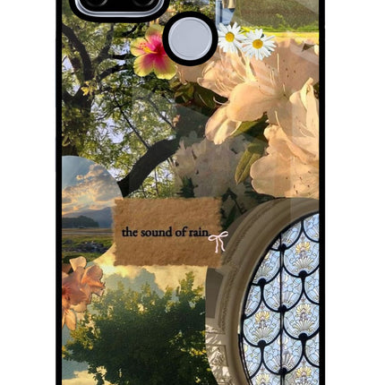 Rain Realme C12/Narzo 20 Glass Case Back Cover by Casekaro