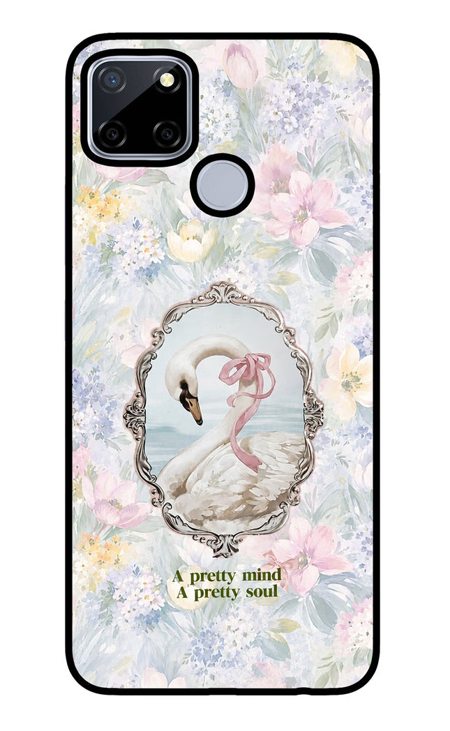 Pretty Mind Pretty Soul Realme C12/Narzo 20 Glass Case