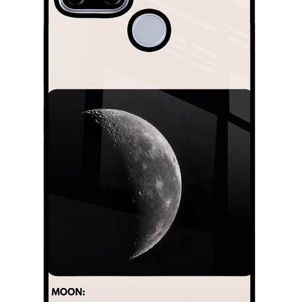 Moon Phase Realme C12/Narzo 20 Glass Case