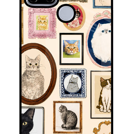Mirror Cats Realme C12/Narzo 20 Glass Case