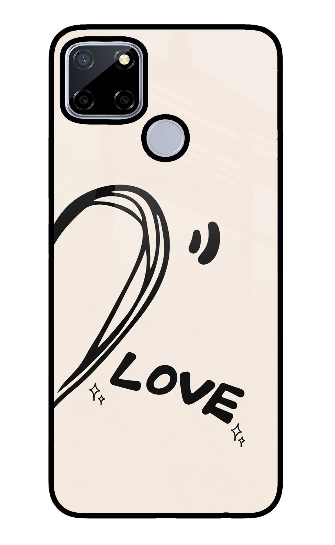 Soul Line Realme C12/Narzo 20 Glass Case