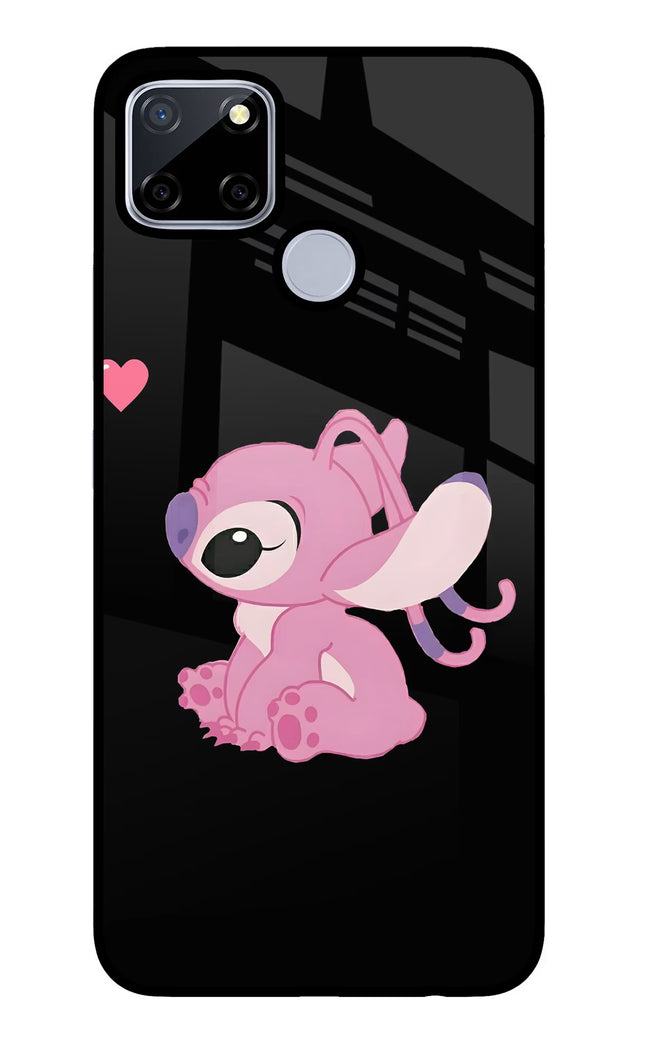 Angel Crush Realme C12/Narzo 20 Glass Case Back Cover by Casekaro