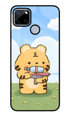 Tiger Treat Realme C12/Narzo 20 Glass Case