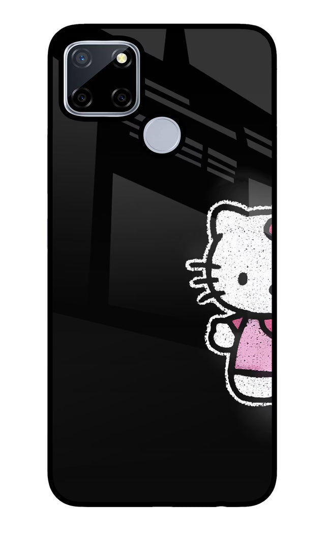 Kitty Charm Realme C12/Narzo 20 Glass Case