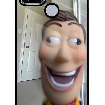 Side Eye Woody Realme C12/Narzo 20 Glass Case