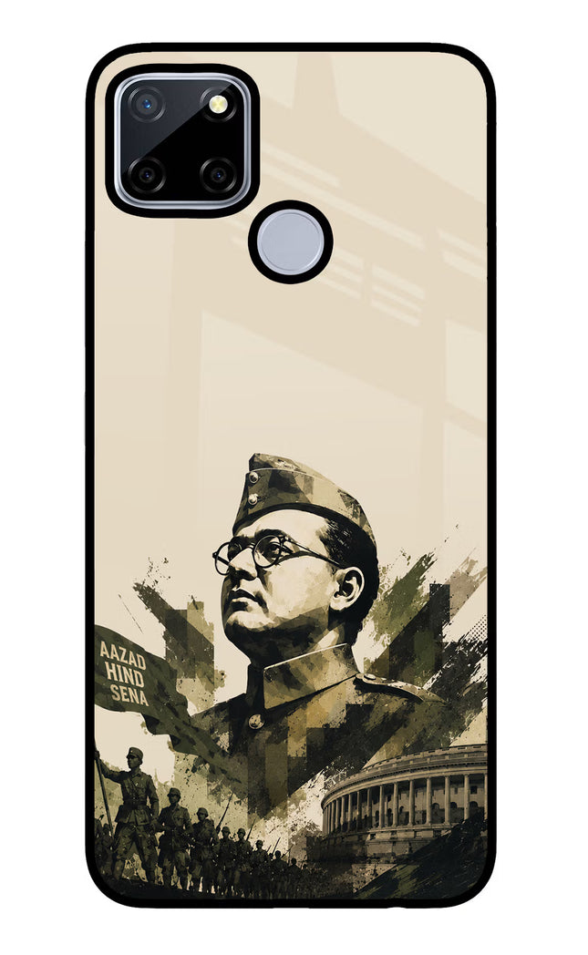 Netaji Rising Realme C12/Narzo 20 Glass Case