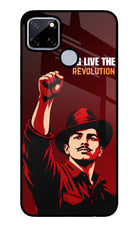 Bhagat Singh Revolution Realme C12/Narzo 20 Glass Case