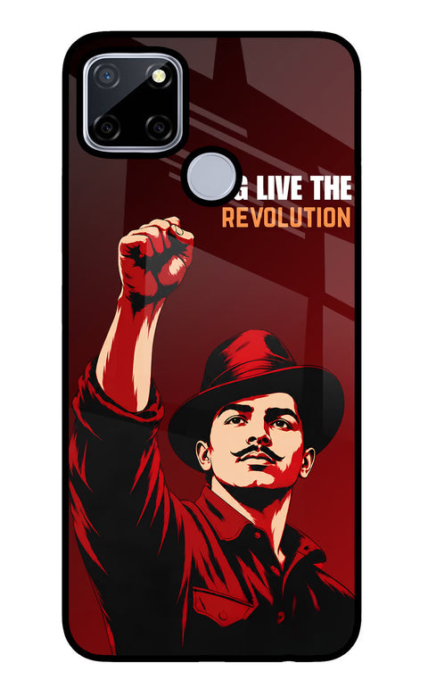 Bhagat Singh Revolution Realme C12/Narzo 20 Glass Case