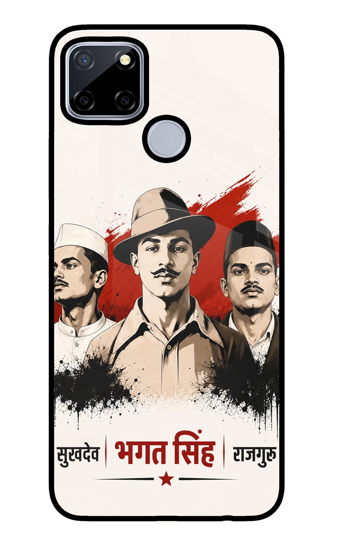 Sardar Patel Iron Will Realme C12/Narzo 20 Glass Case