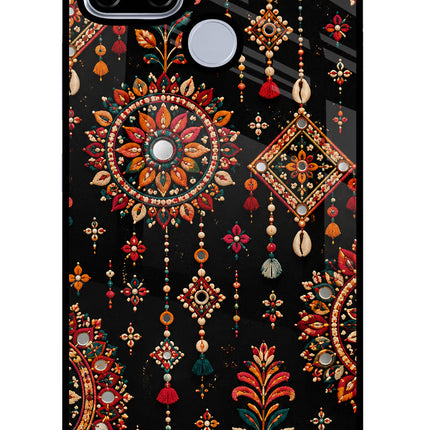 Boho Noir Realme C12/Narzo 20 Glass Case