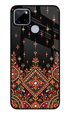Noir Mehfil Realme C12/Narzo 20 Glass Case