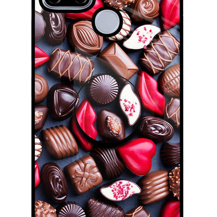 Chocolates Realme C12/Narzo 20 Pop Case by Casekaro