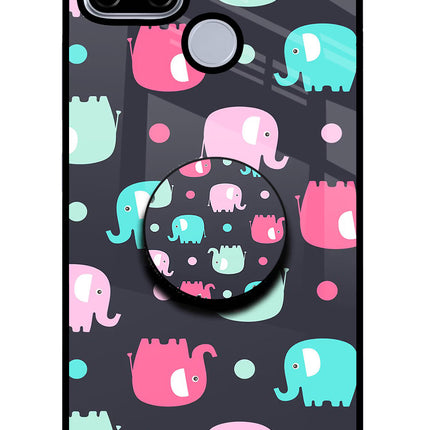 Baby Elephants Realme C12/Narzo 20 Pop Case by Casekaro