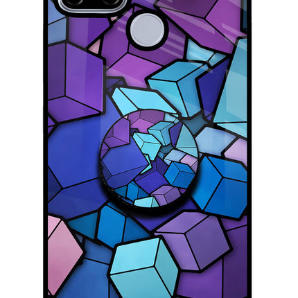 Cubic Abstract Realme C12/Narzo 20 Pop Case by Casekaro