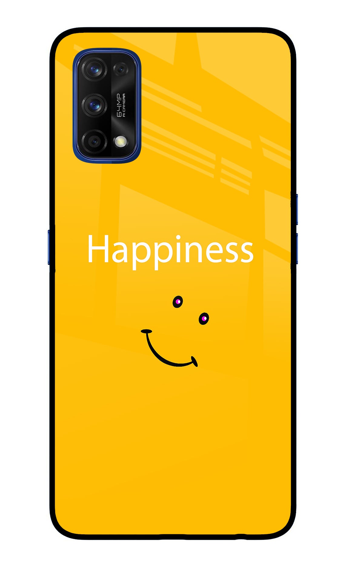 Happiness With Smiley Realme 7 Pro Back Cover