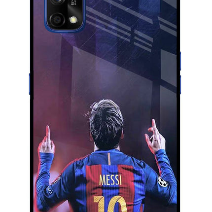 Messi Realme 7 Pro Glass Case Back Cover by Casekaro