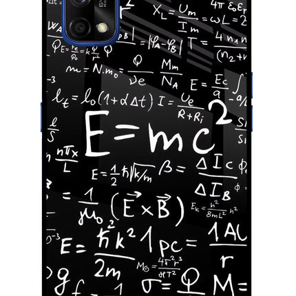 Physics Formula Realme 7 Pro Glass Case Back Cover by Casekaro