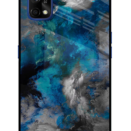 Artwork Realme 7 Pro Glass Case Back Cover by Casekaro