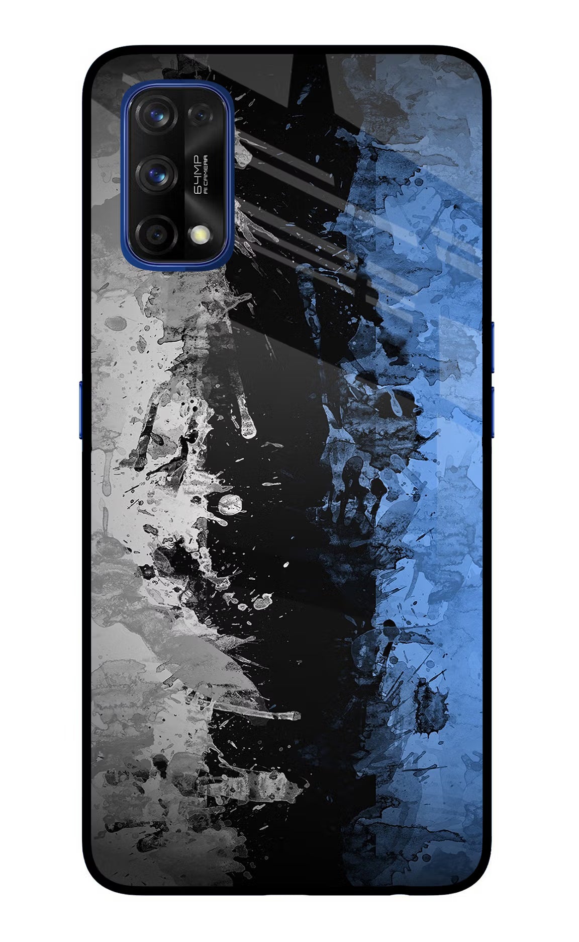 Artistic Design Realme 7 Pro Glass Case Back Cover by Casekaro
