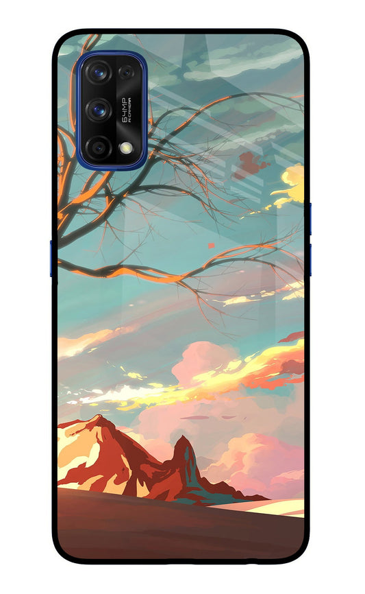 Scenery Realme 7 Pro Glass Case