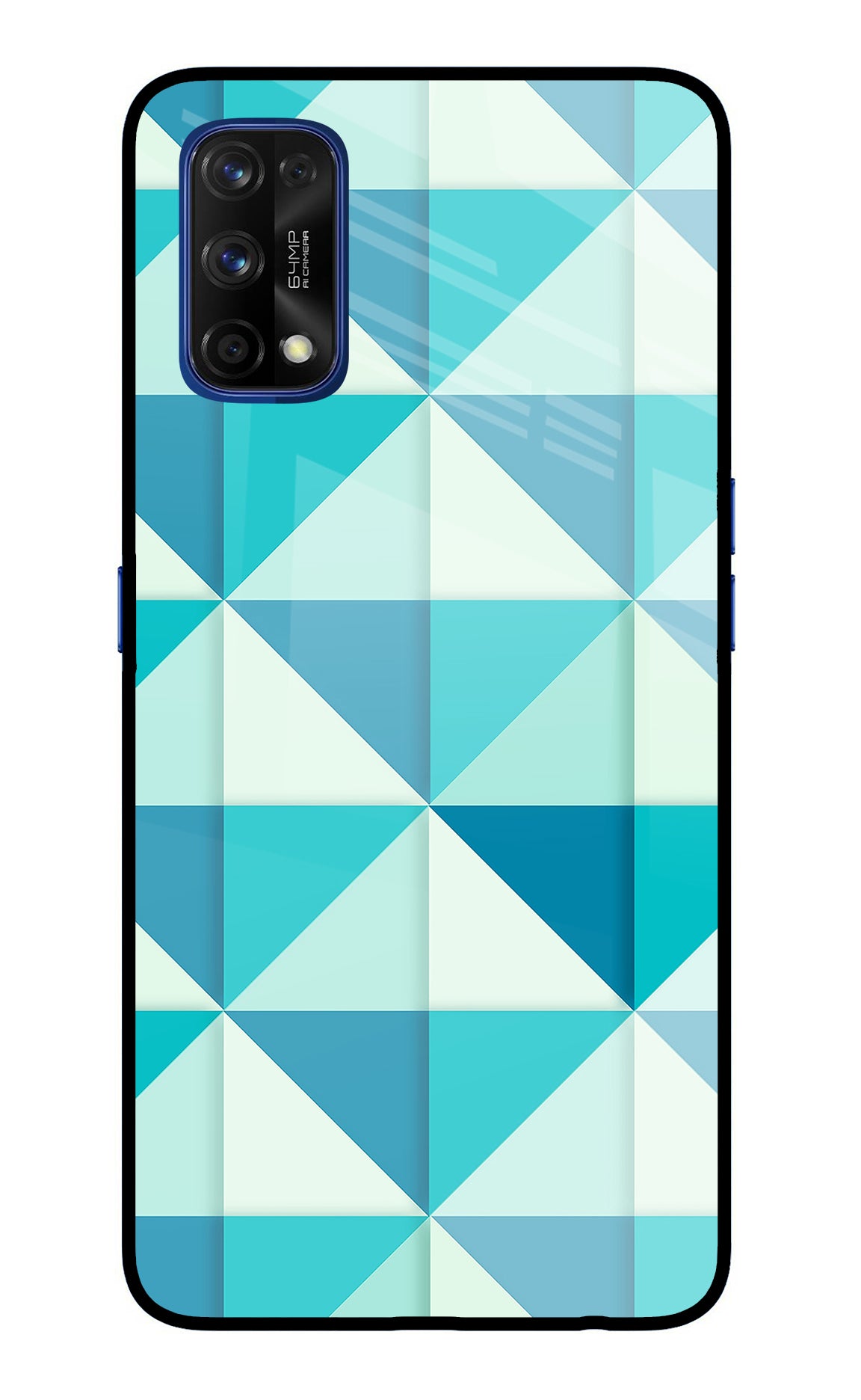 Abstract Realme 7 Pro Glass Case