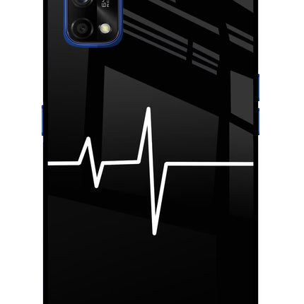 Heart Beats Realme 7 Pro Glass Case Back Cover by Casekaro