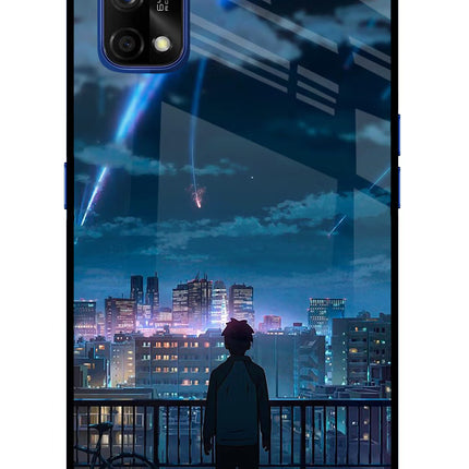 Anime Realme 7 Pro Glass Case Back Cover by Casekaro
