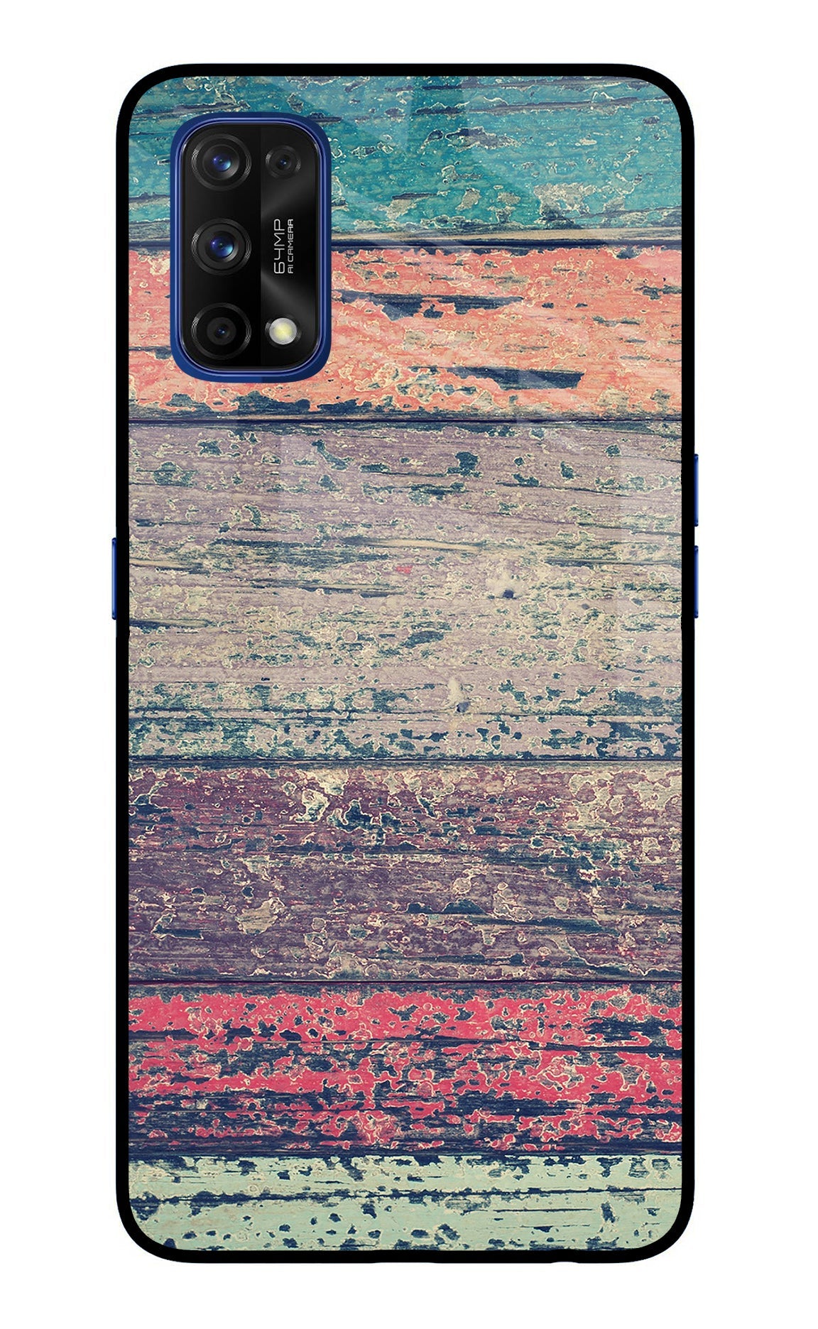 Colourful Wall Realme 7 Pro Back Cover