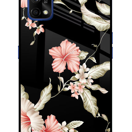 Flowers Realme 7 Pro Glass Case Back Cover by Casekaro