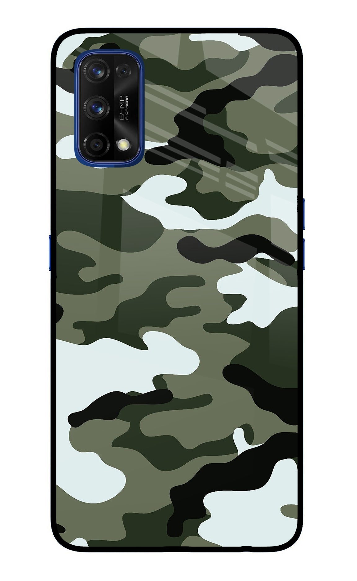 Camouflage Realme 7 Pro Back Cover