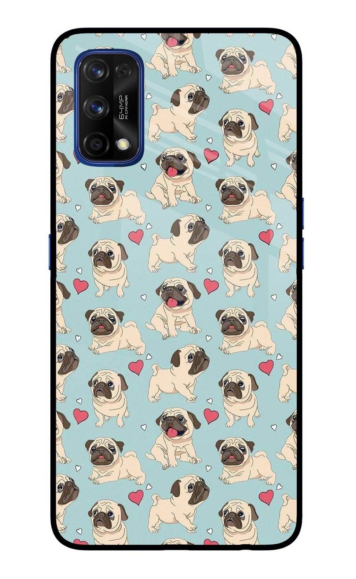 Pug Dog Realme 7 Pro Back Cover